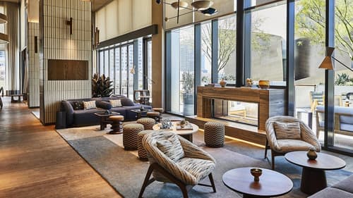 Conrad Los Angeles, Lobby