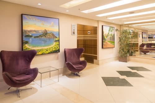 Hotel Atlântico Rio, Lobby sitting area