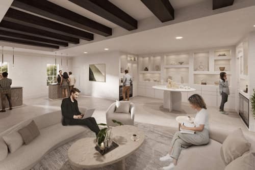 The Hotel Zamora, Lobby sitting area