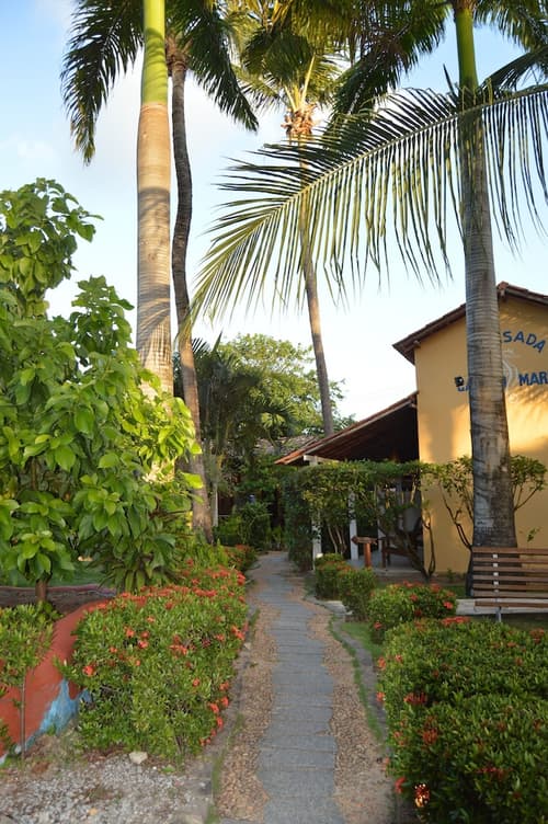 Pousada Cavalo Marinho, Interior entrance
