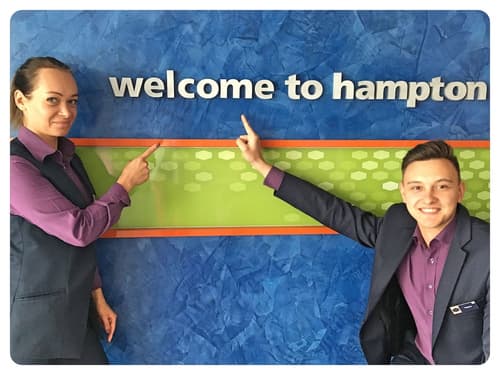 Hampton by Hilton Warsaw City Centre, Interior entrance