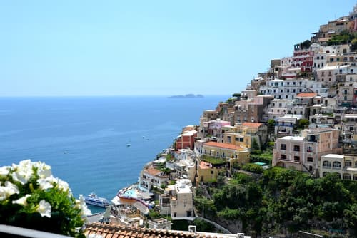 Palazzo Margherita Positano, View from room