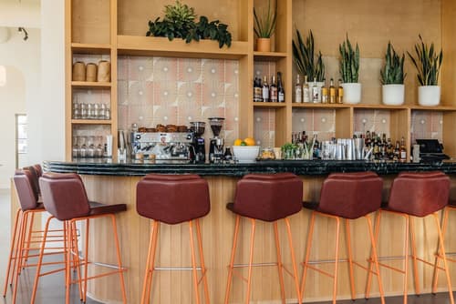 Waymore's Guest House, Interior entrance