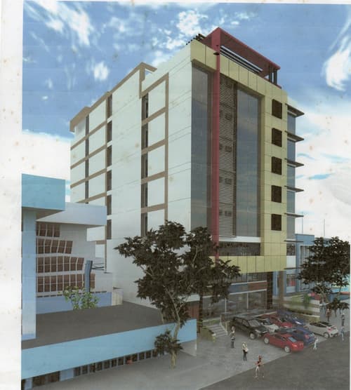 Kaizen Suites, Front of property