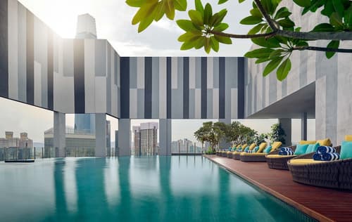 Pan Pacific Serviced Suites Kuala Lumpur, Rooftop pool