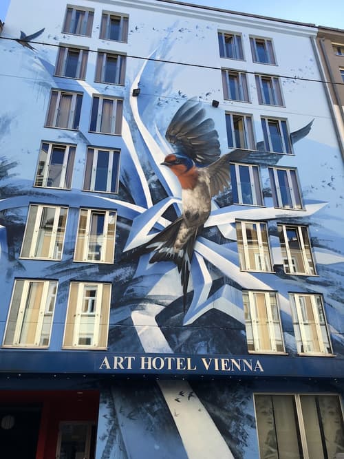Arthotel Vienna, Front of property