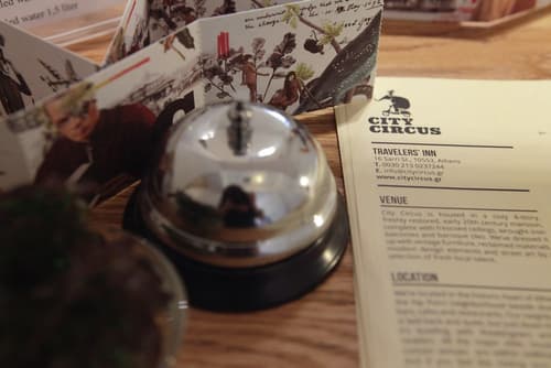 City Circus Athens - Hostel, Reception