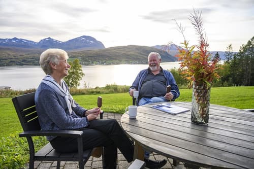 Fjellkysten, Outdoor dining