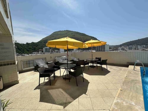 Riale Vilamar Copacabana, Rooftop pool
