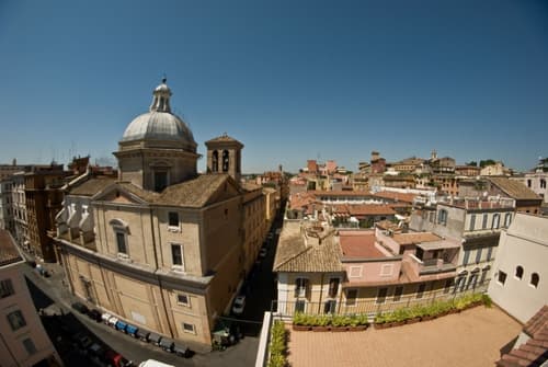 Casa Santa Sofia Hotel, City view from property