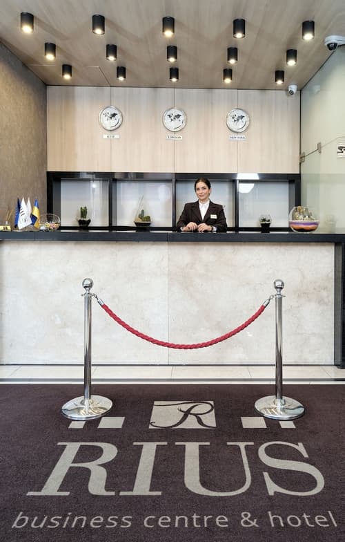 Rius Hotel Lviv, Reception