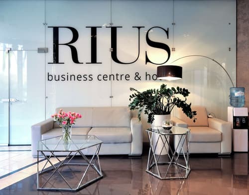Rius Hotel Lviv, Lobby sitting area