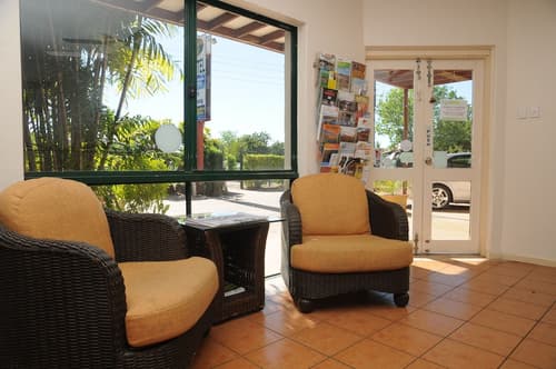 Kimberley Croc Motel, Interior entrance