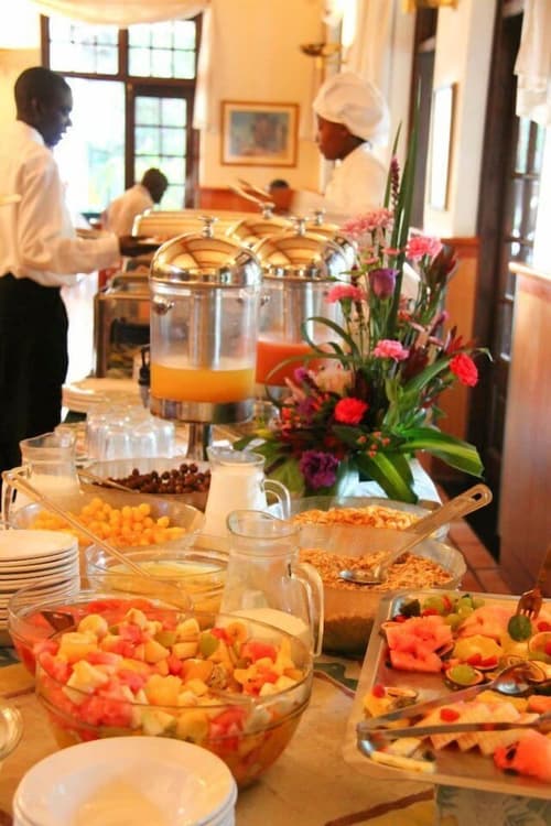 Bronte Hotel, Breakfast area