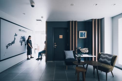 LAZULI Hiroshima Hotel&Lounge, Lobby sitting area