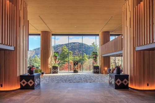 Hakone Kowakien, Lobby