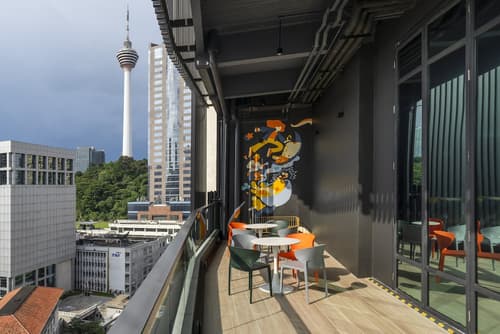 lyf Chinatown Kuala Lumpur, Balcony view