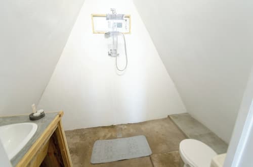 Cashaw Cabin - Private Retreat With a Pool, Bathroom shower