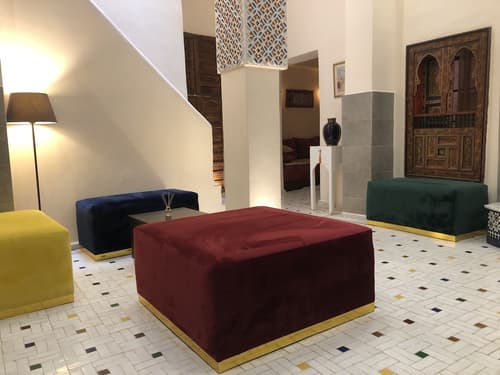 Riad Inaya Fez, Lobby sitting area