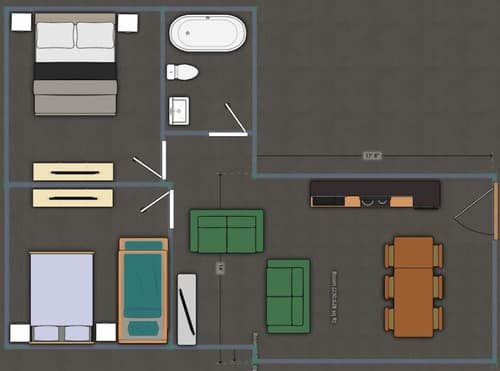 Bears Ears Inn, Living area