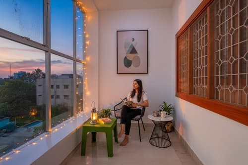 FabHotel Super 3 Premium - 800m from Kashi Vishwanath Temple, Balcony