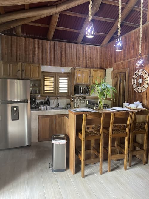 Hacienda La Huerta, Private kitchen