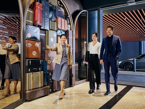 Pullman Singapore Hill Street, Interior entrance