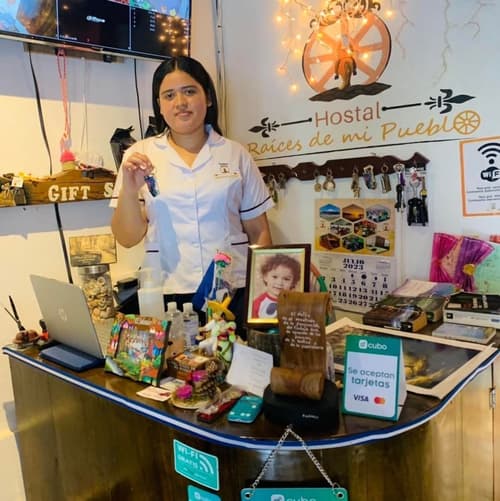 Hostal Raices de Mi Pueblo, Reception
