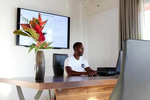 Andriana Resort & Spa, Reception