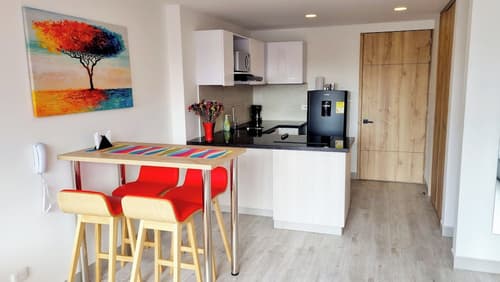 Toscana Loft Apartasuites Bogotá, Private kitchen