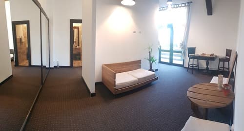 Casa Drumeţului, Living area