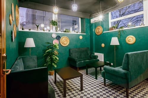 Capsule Hotel InterQUBE Tretyakovskaya, Lobby