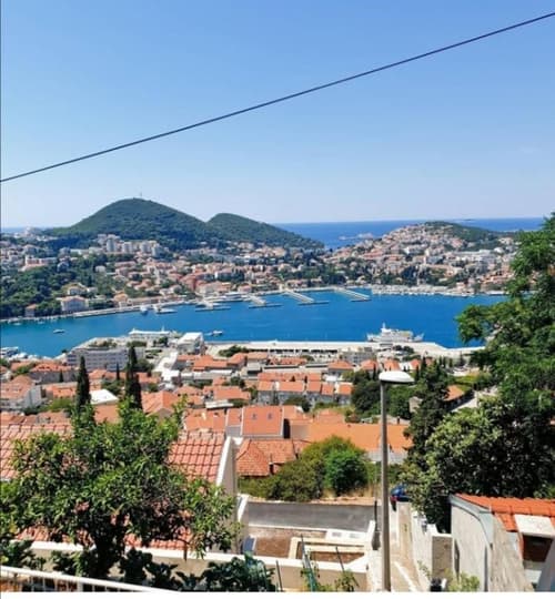 Sea View From The Hill