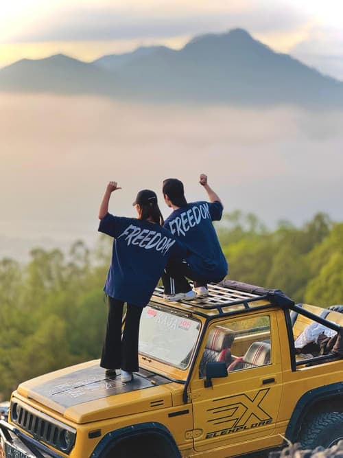Mount Batur Sunrise & Sunset Jeep Tour in Bali, 