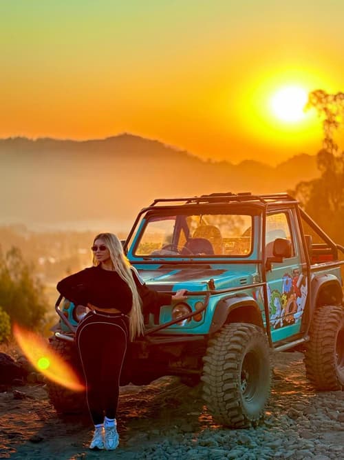 Mount Batur Sunrise & Sunset Jeep Tour in Bali, 