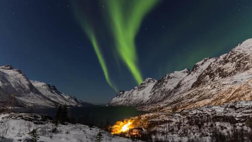 Tromso e Aurora Boreale