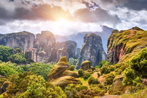 Hércules: Atenas + Circuito Peloponeso, Delfos y Meteora