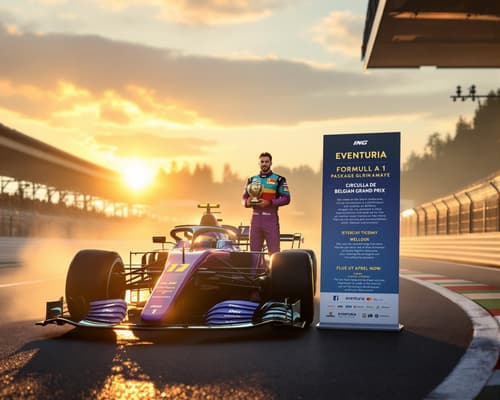Rezervă online pachete la Formula 1 ING Belgian Grand Prix  | Livrare electronică direct în cont | Pachete personalizabile & suport 24/7