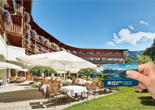 Das Alpenhaus Kaprun, Sundeck