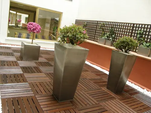 Hotel Gran Versalles, Terrace/patio