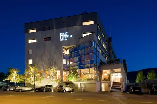 Penz Hotel West, Front of property - evening/night