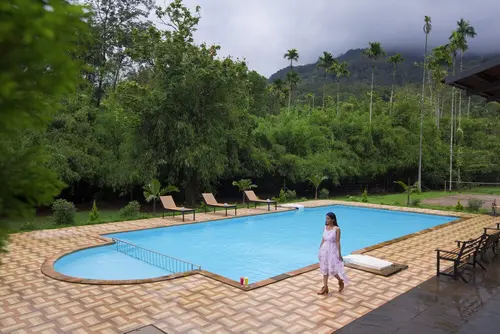 Vythiri Holiday Resorts, Front of property