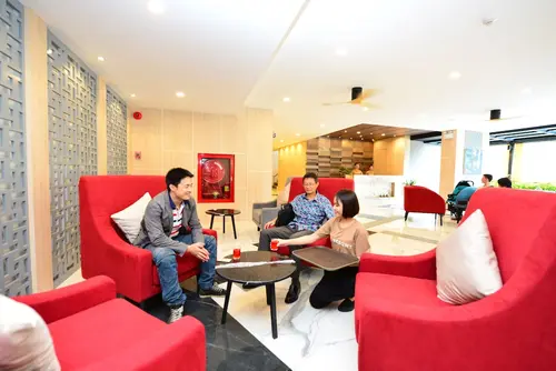 Le Resort and Villas, Lobby sitting area