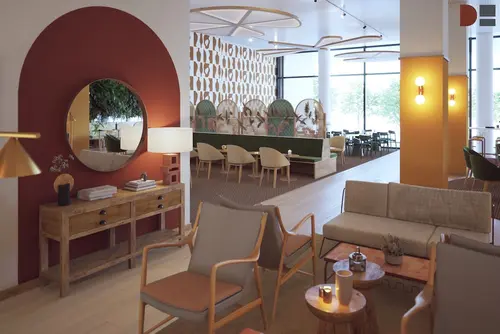 B&B HOTEL Geneva Airport, Lobby sitting area