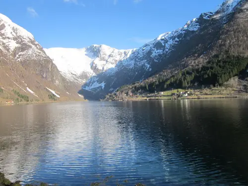 Der Fjordtraum in Balestrand direkt am Wasser