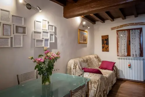 Monica appartamento con giardino al Ponte Vecchio