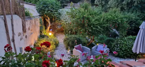 Monica appartamento con giardino al Ponte Vecchio