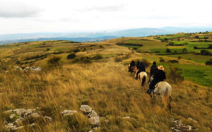 Italia: Trekking a cavallo in abruzzo: la terra dei sanniti