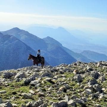 Italy: Sicily: the madonie natural park