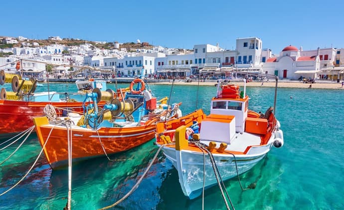 Turquía, Bodrum, Creta y Santorini
